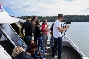 Vožnja brodom po Dunavu od Novog Sada do Iloka