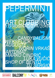 Art Clubbing-plakat