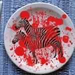 Zebra na tanjuru