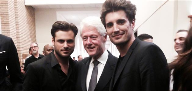 2Cellos i Bill Clinton