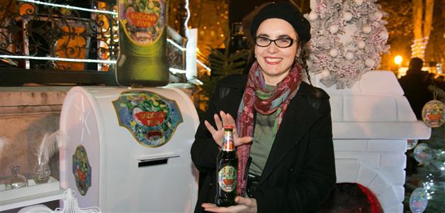 Ivona Jurić-autorica etikete Božićnog piva
