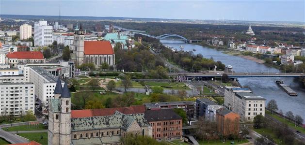 Magdeburg-pogled s katedrala