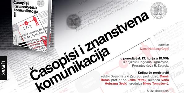 Ivana Hebrang Grgić-Časopisi i znanstvena komunikacija